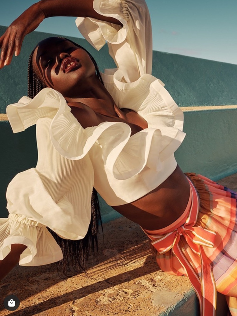 Zimmermann Lovestruck Cropped Bodice